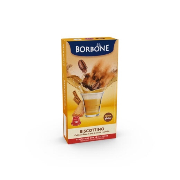 Borbone Biscottino Съвместими Капсули за Nespresso 10 бр