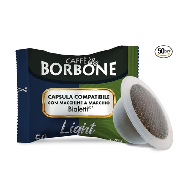 Borbone Light Съвместими Капсули за Bialetti 50 бр