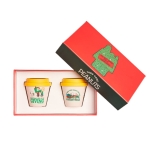 QuyCup Snoopy 2 чаши за еспресо 90 мл.