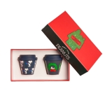 QuyCup Snoopy 2 чаши за еспресо 90 мл.