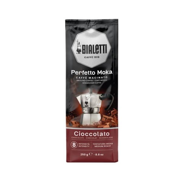 Bialetti Perfetto Moka Cioccolato Mляно Kафе - 250 gr
