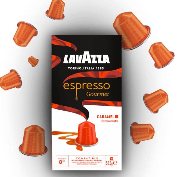 Lavazza съвместими капсули за Nespresso Gourmet Caramel - 10 бр