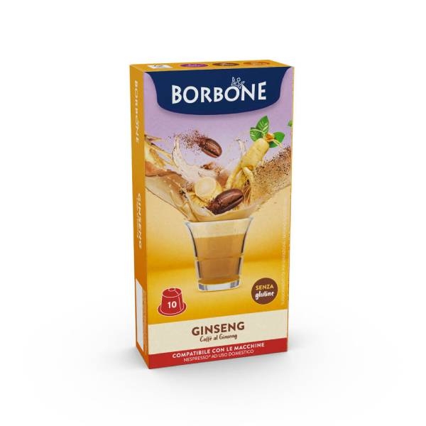 Borbone Ginseng Съвместими Капсули за Nespresso 10 бр