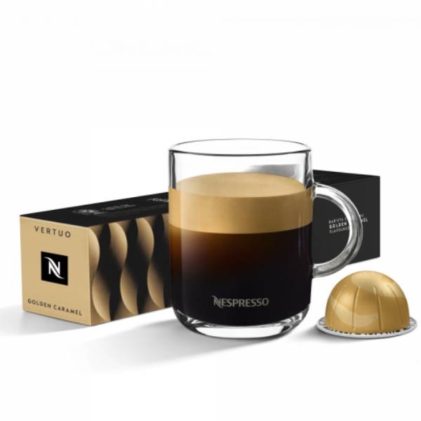 Nespresso Vertuo Golden Caramel - 10 Бр.