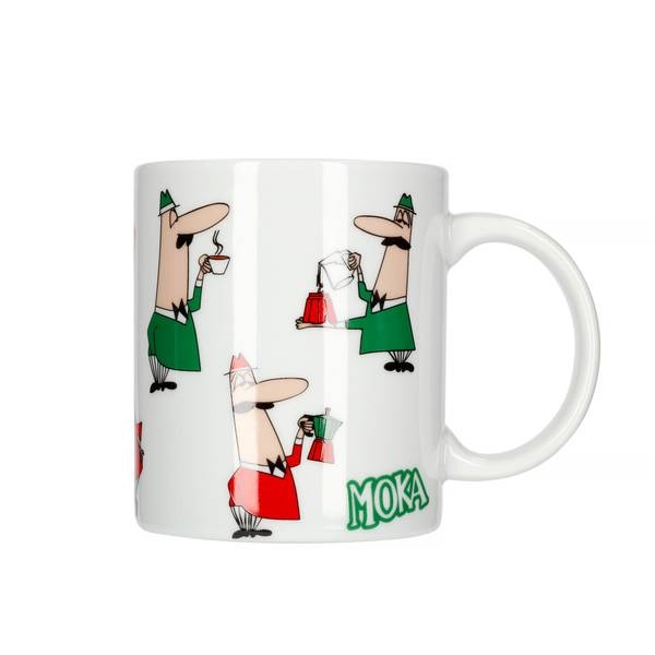 Bialetti порцеланова чаша Omino Tricolore
