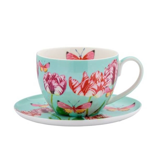 Maxwell &amp; Williams Posey Tulip чаша с чинийка 400 ml