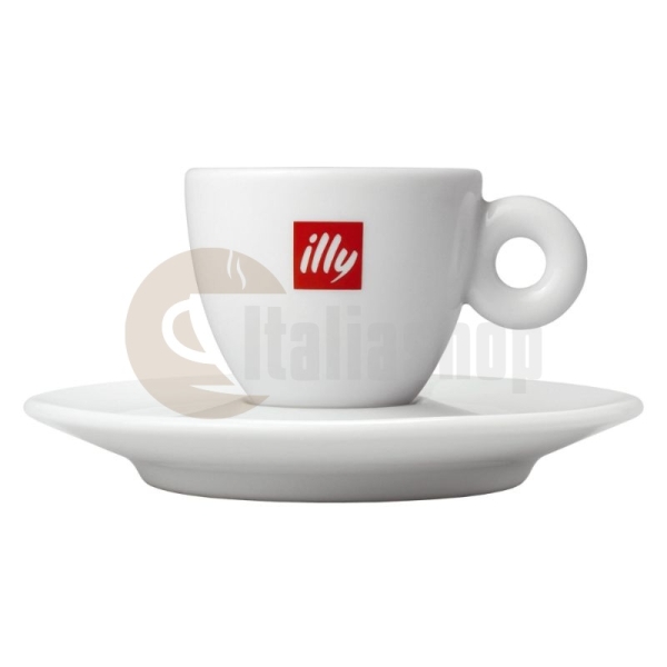 Illy Комплект 2 Порцеланови Чаши За Капучино