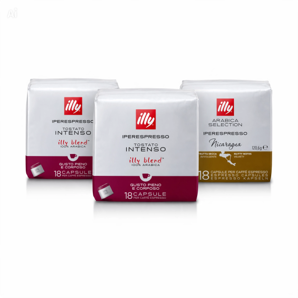 Illy Iperespresso – 2 Intenso &amp; 1 Nicaragua Selection