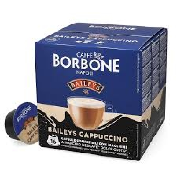 Dolce Gusto Borbone Baileys Cappuccino съвместими капсули 16 бр