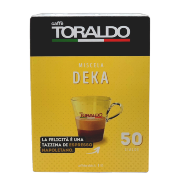 Toraldo Caffè DEKA Decaffeinato – ESE Pads