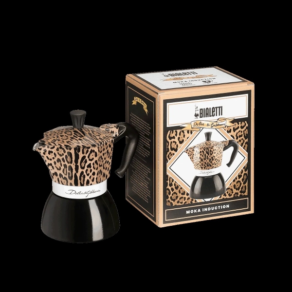 Кафеварка Bialetti Dolce&amp;Gabbana Moka Induction Leopardo