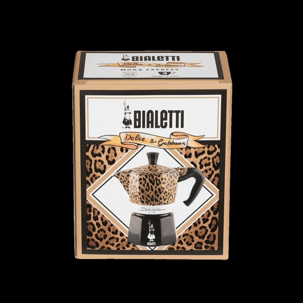 Кафеварка Bialetti Dolce&amp;Gabbana Moka Express Leopardo – 3 чаши