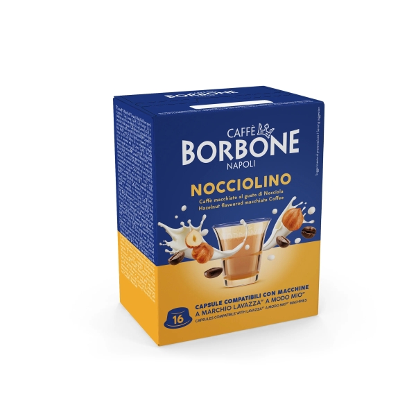 Lavazza A Modo Mio Borbone Nocciolino – 16 капсули