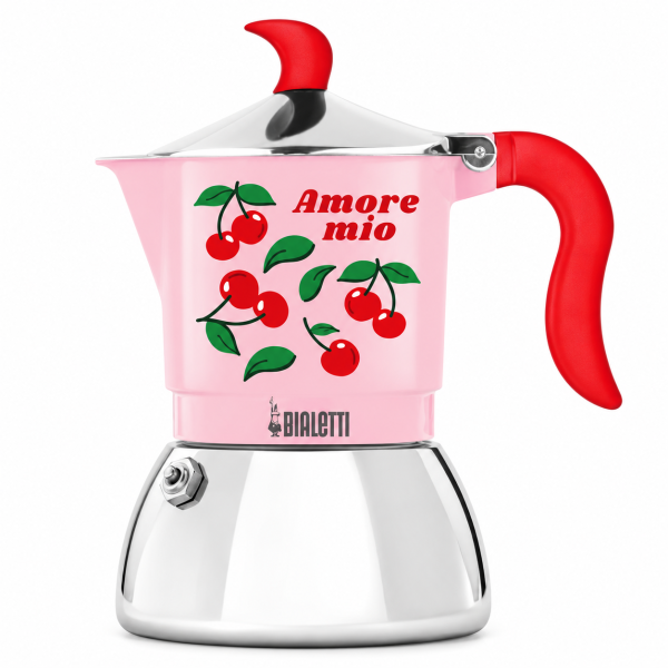 Bialetti кафеварка Fiammetta Induction Mercato della Frutta за 4 чаши