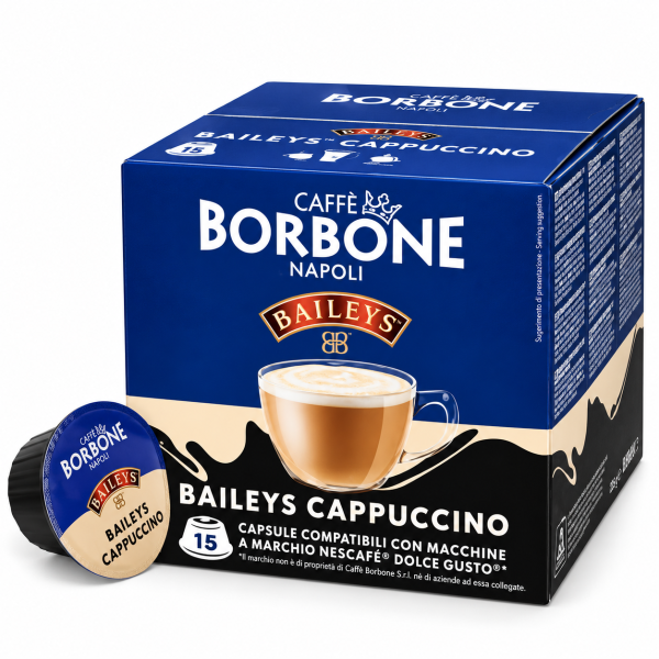 Dolce Gusto Borbone Baileys Cappuccino съвместими капсули 16 бр