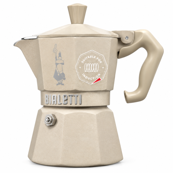 Bialetti Кафеварка Moka Induction Octagonal за 3 Чаши
