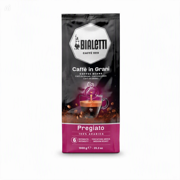 Bialetti Pregiato Кафе на Зърна 1000 г