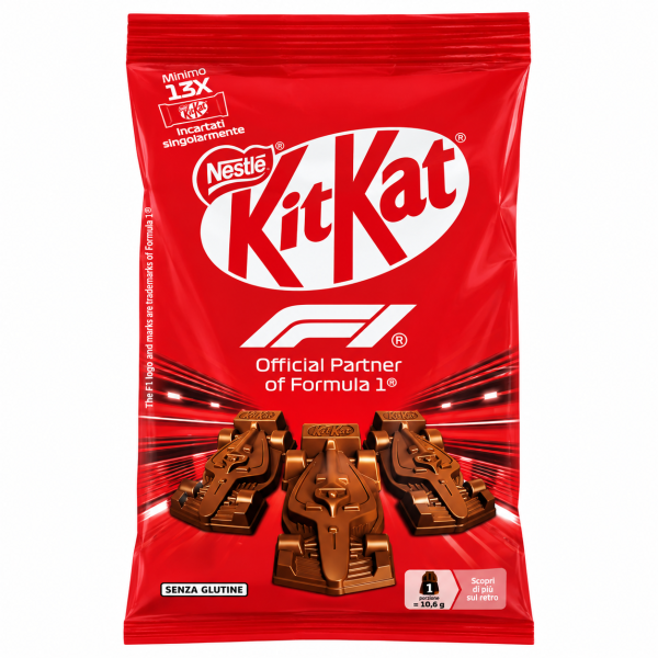 KitKat Formula 1 – шоколадови болиди 13 бр.