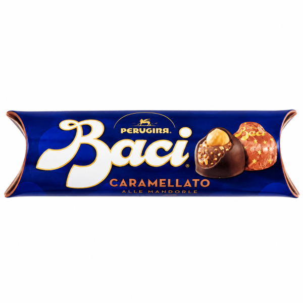 Baci Perugina шоколадови бонбони Caramellato alle Mandorle – 3 бр., 37,5 g