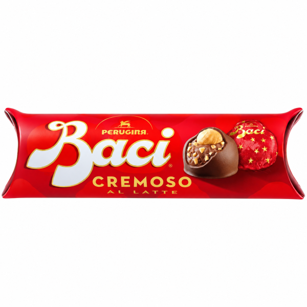 Baci Perugina шоколадови бонбони с лешници Cremoso al Latte – 3 бр., 37,5 g