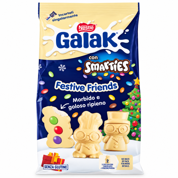 Galak Коледни фигурки със Smarties Festive Friends 147 г
