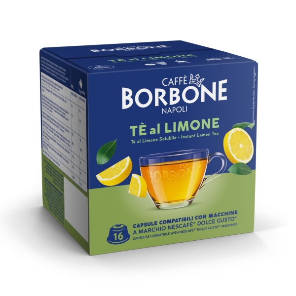 Borbone чай с лимон – 16 капсули
